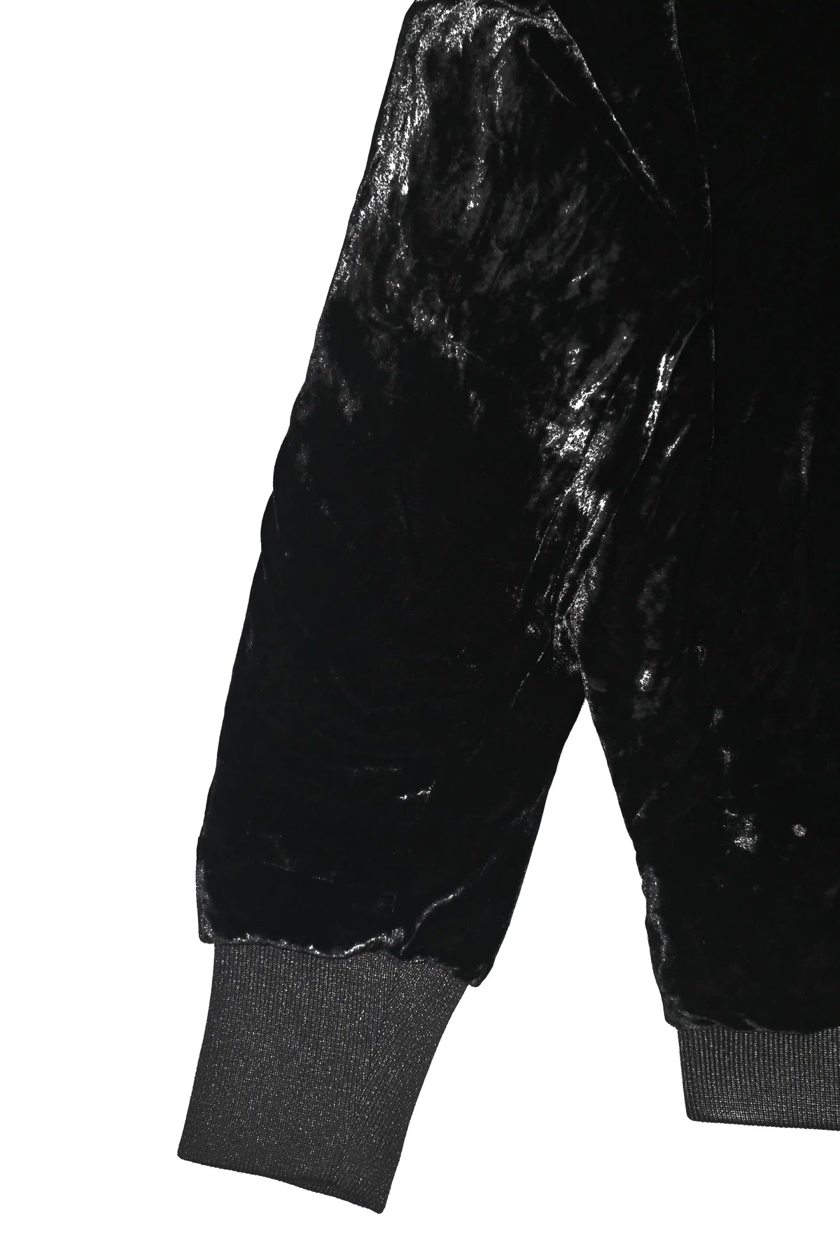 Reversible silk bomber