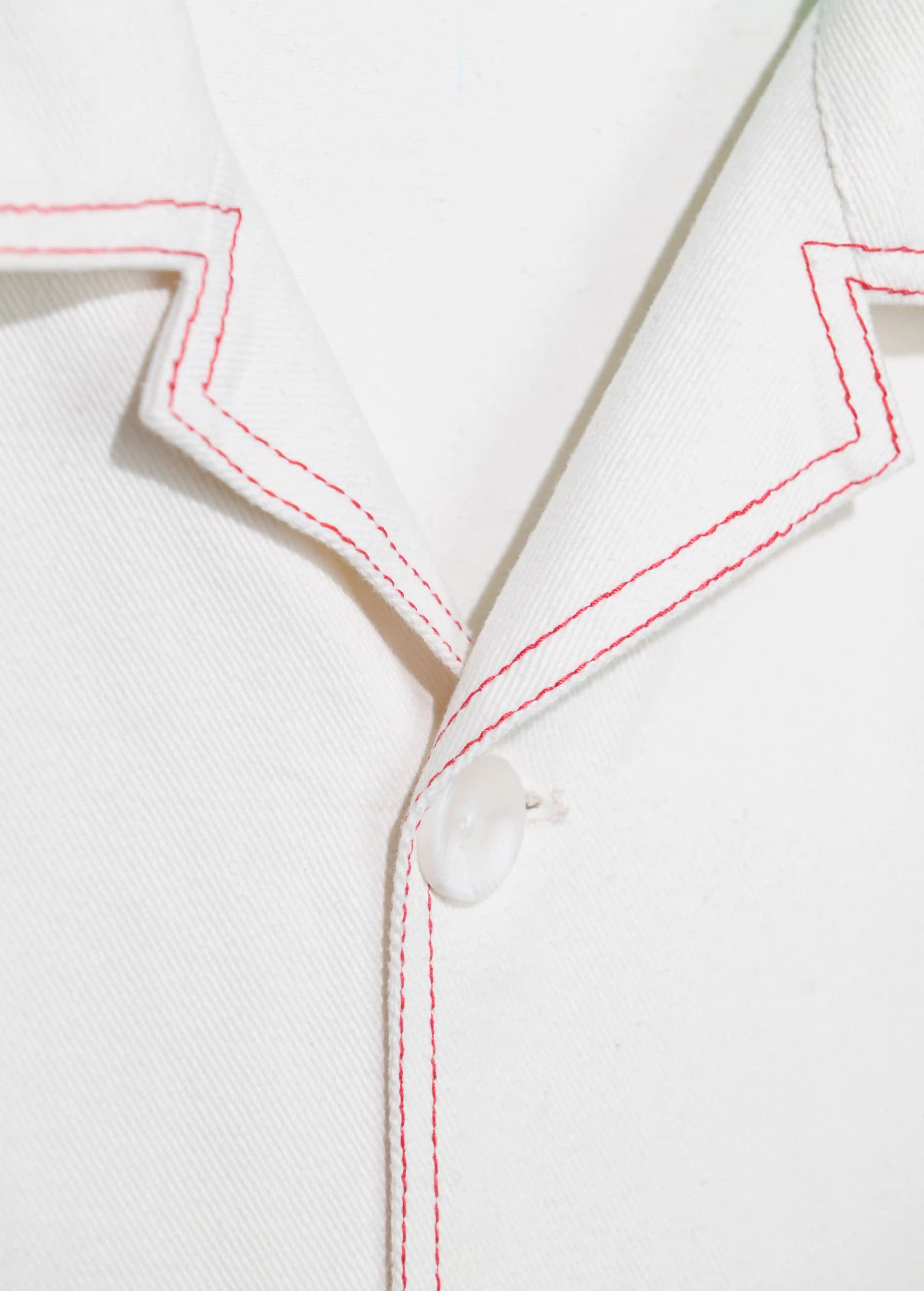 twill oversized jacket