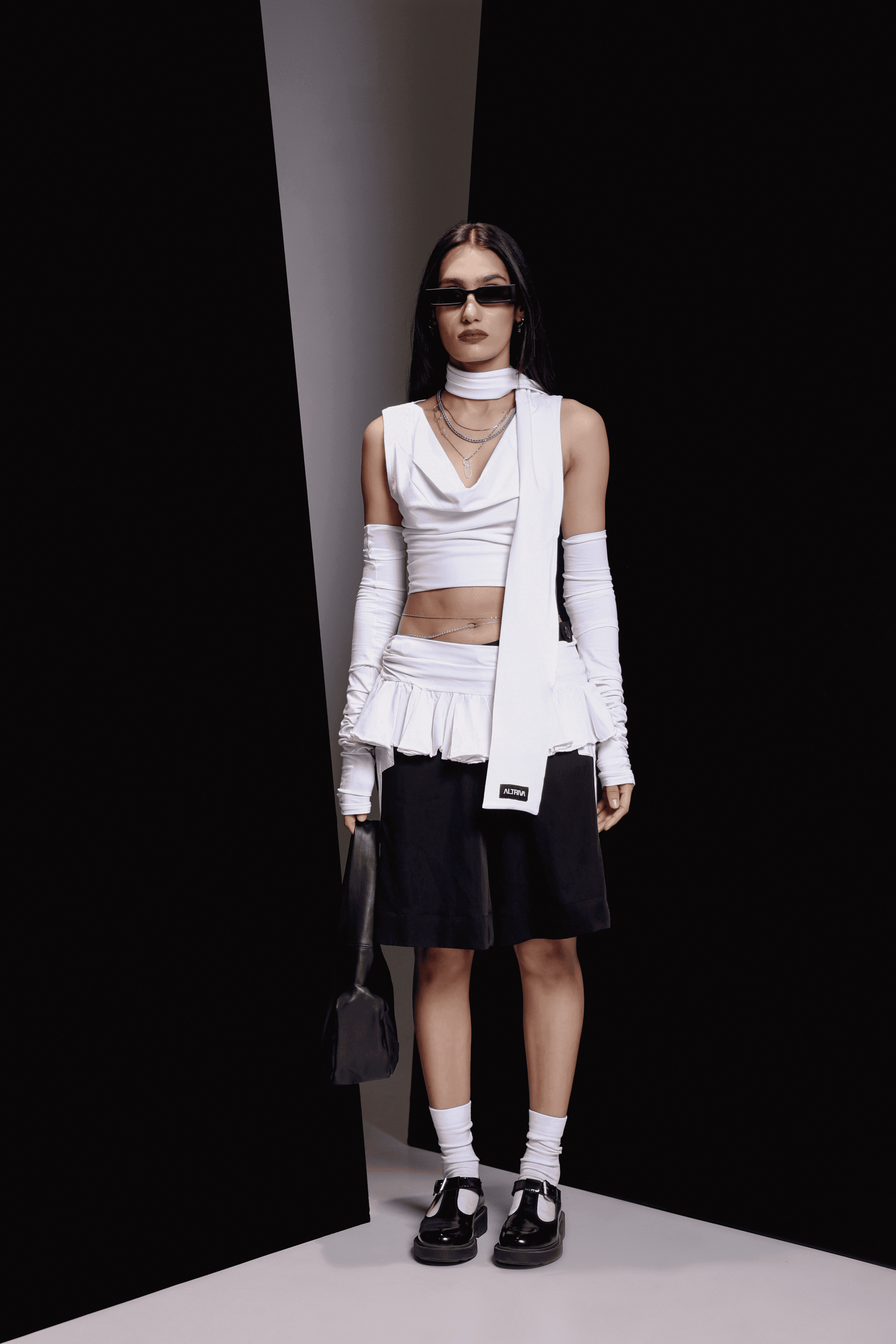 cowl neck top