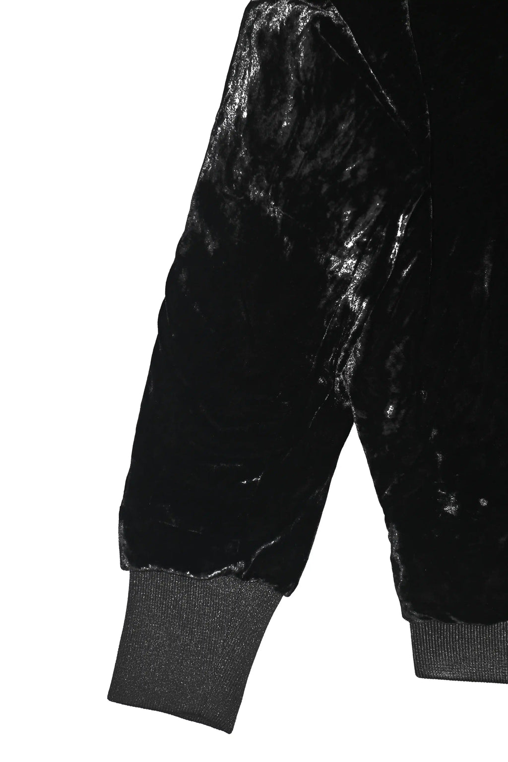 Reversible silk bomber