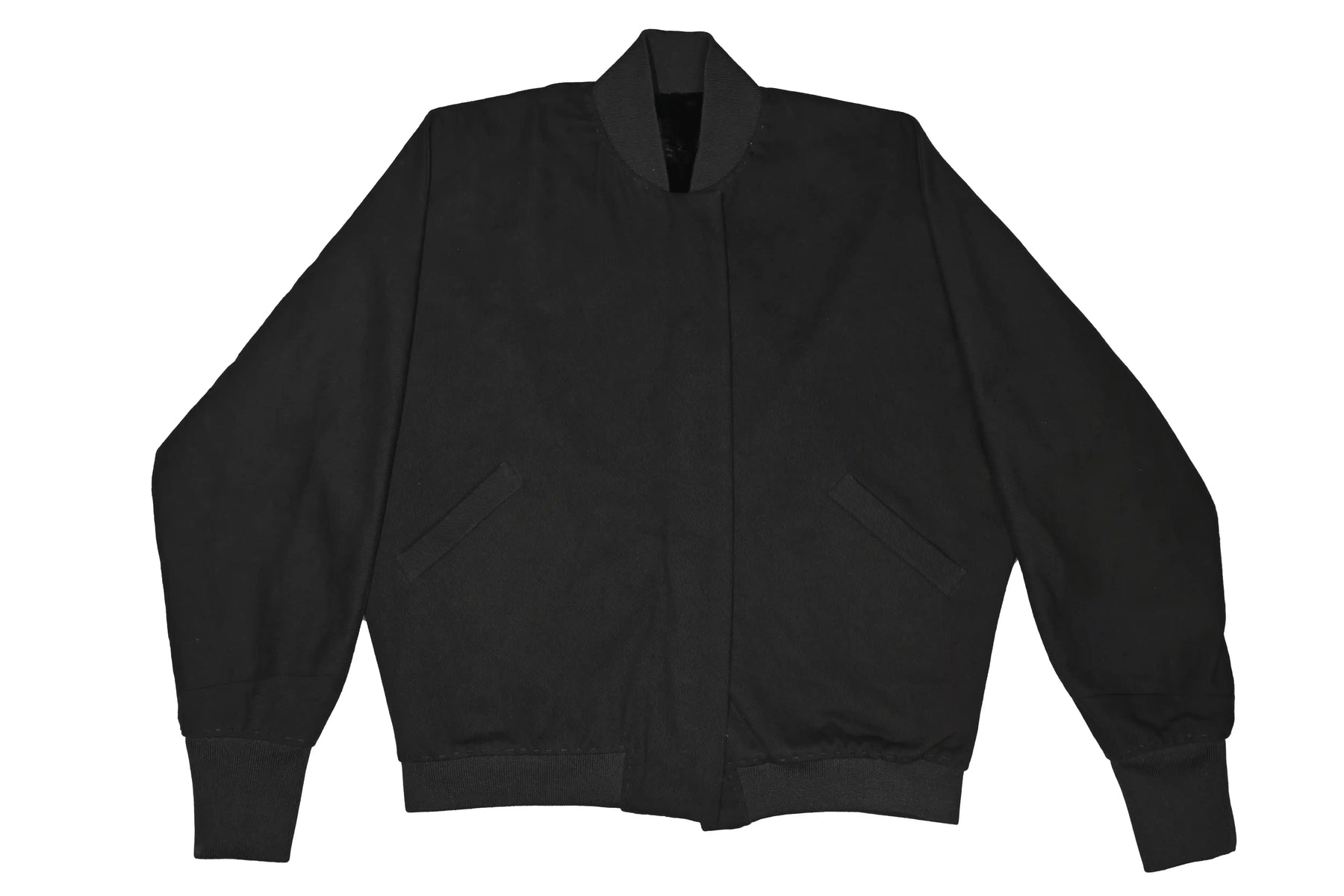 Reversible silk bomber