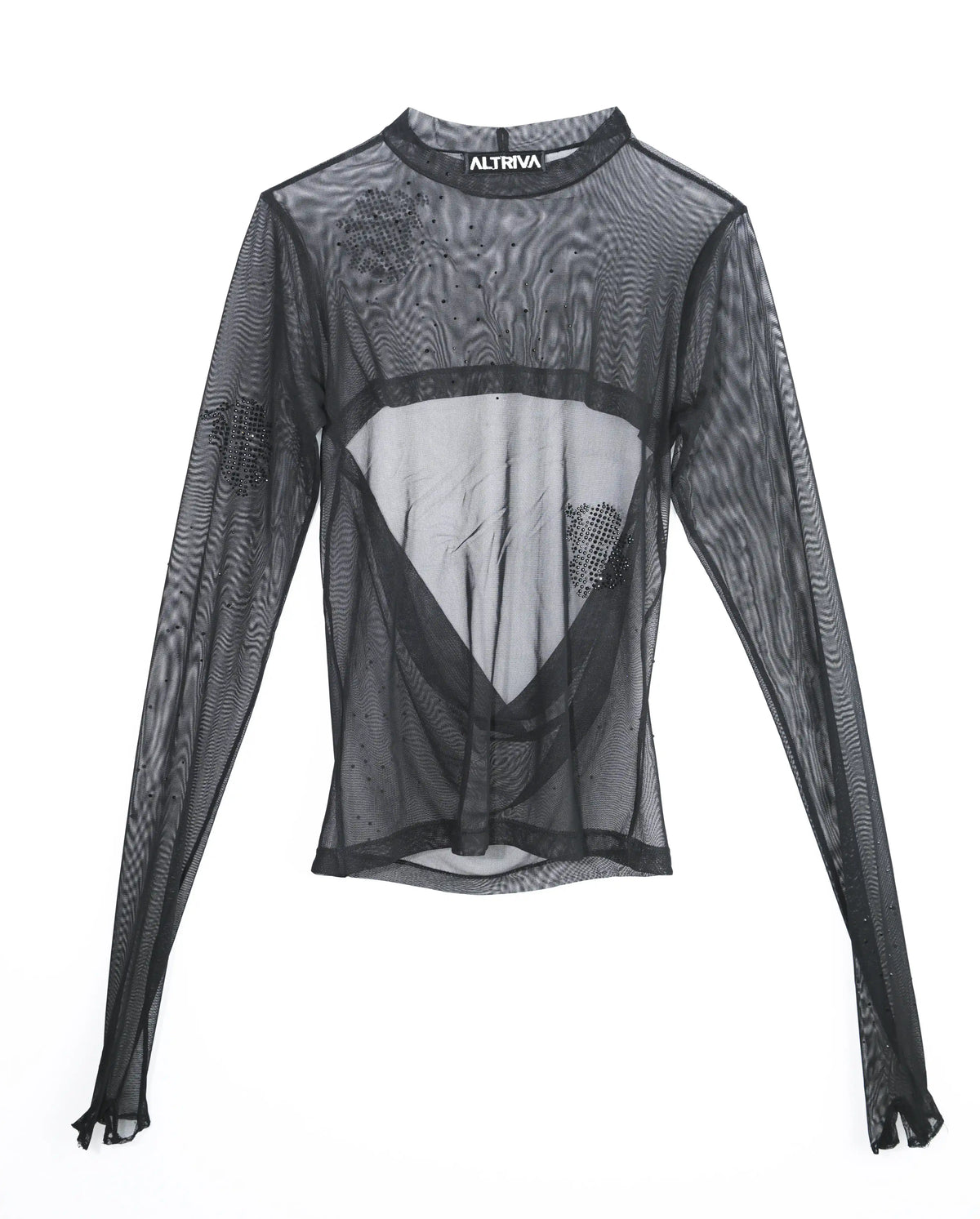 Second skin mesh top